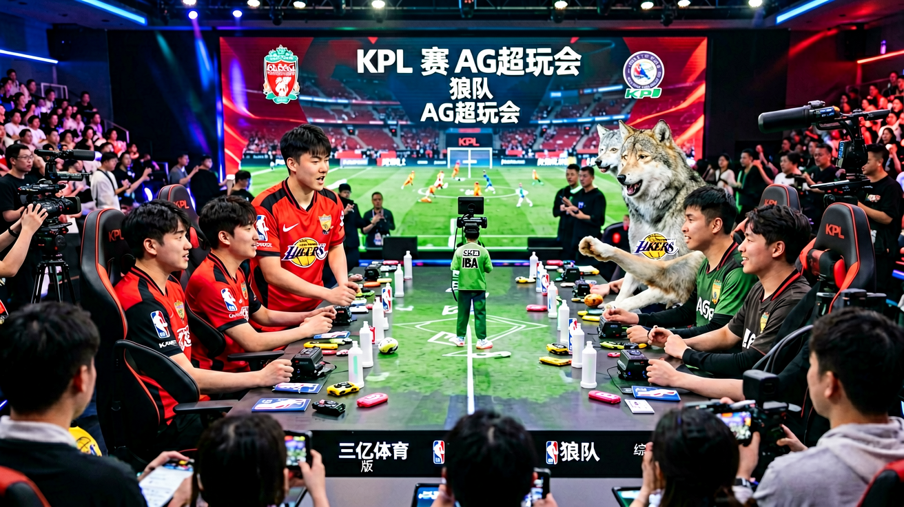 电竞KPL联赛AG超玩会对阵狼队比赛现场