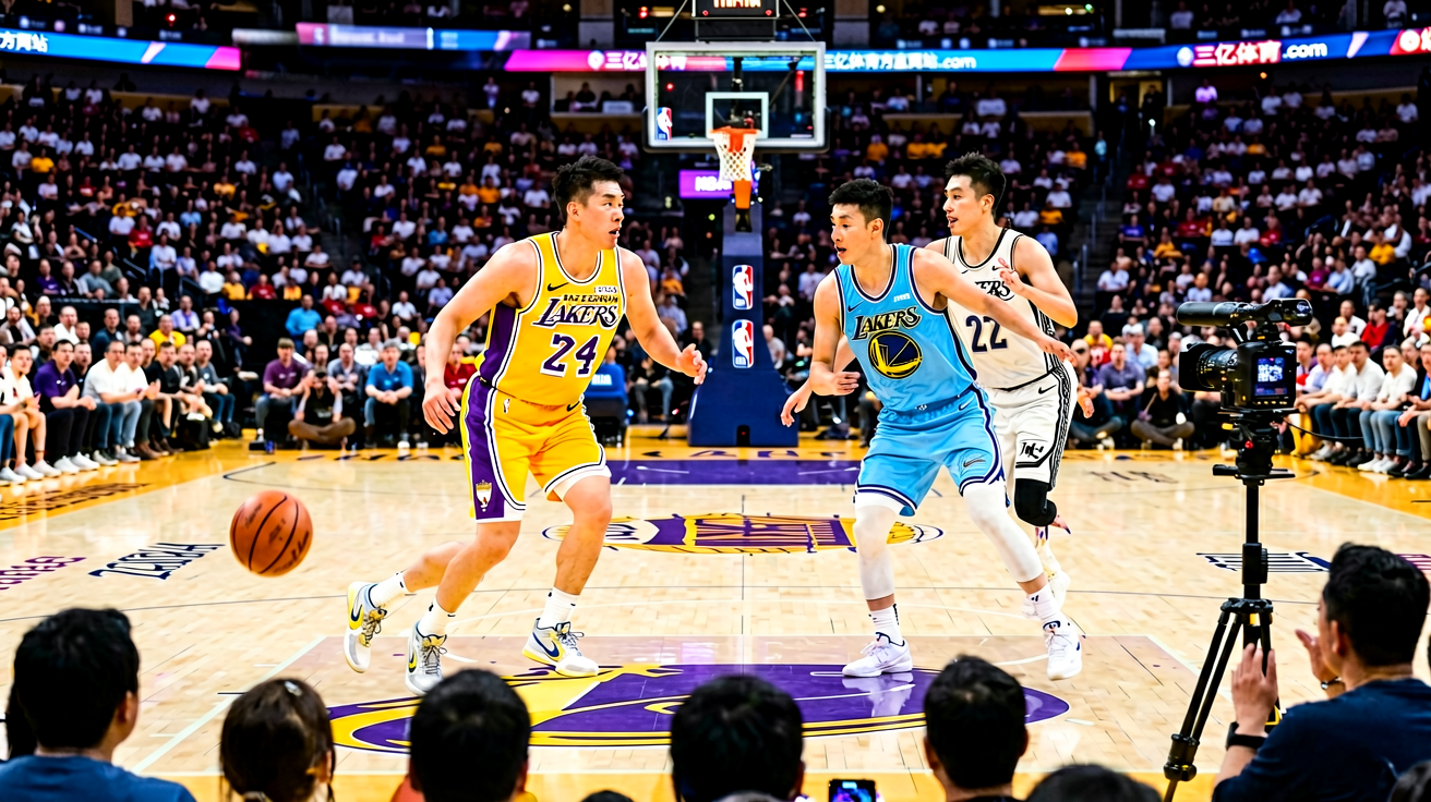 NBA常规赛湖人队对阵勇士队比赛